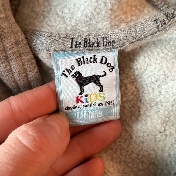 Black Dog baby sweatshirt 0-6 months, 2 available - Picture 2 of 4